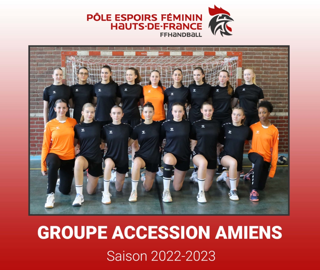 Groupe Accession Amiens Fem 2022-23 - Officielle