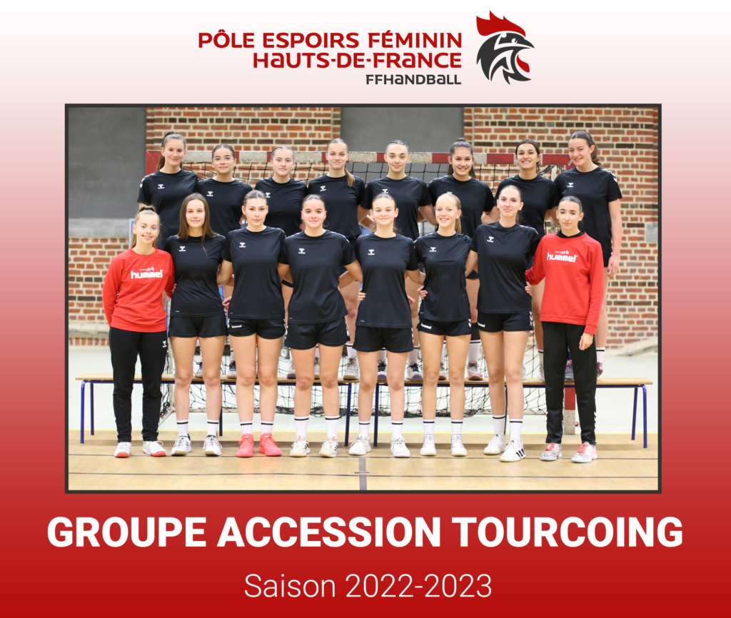 Groupe Accession Tourcoing Fem 2022-23 - Officielle