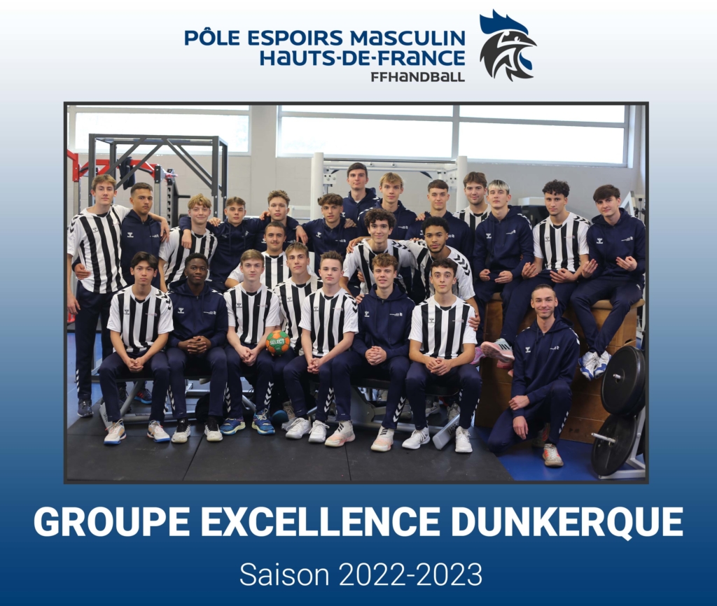 Groupe Excellence Dunkerque Masc 2022-23 (muscu 1)