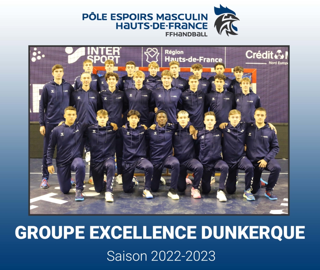 Groupe Excellence Dunkerque Masc 2022-23 (officielle)