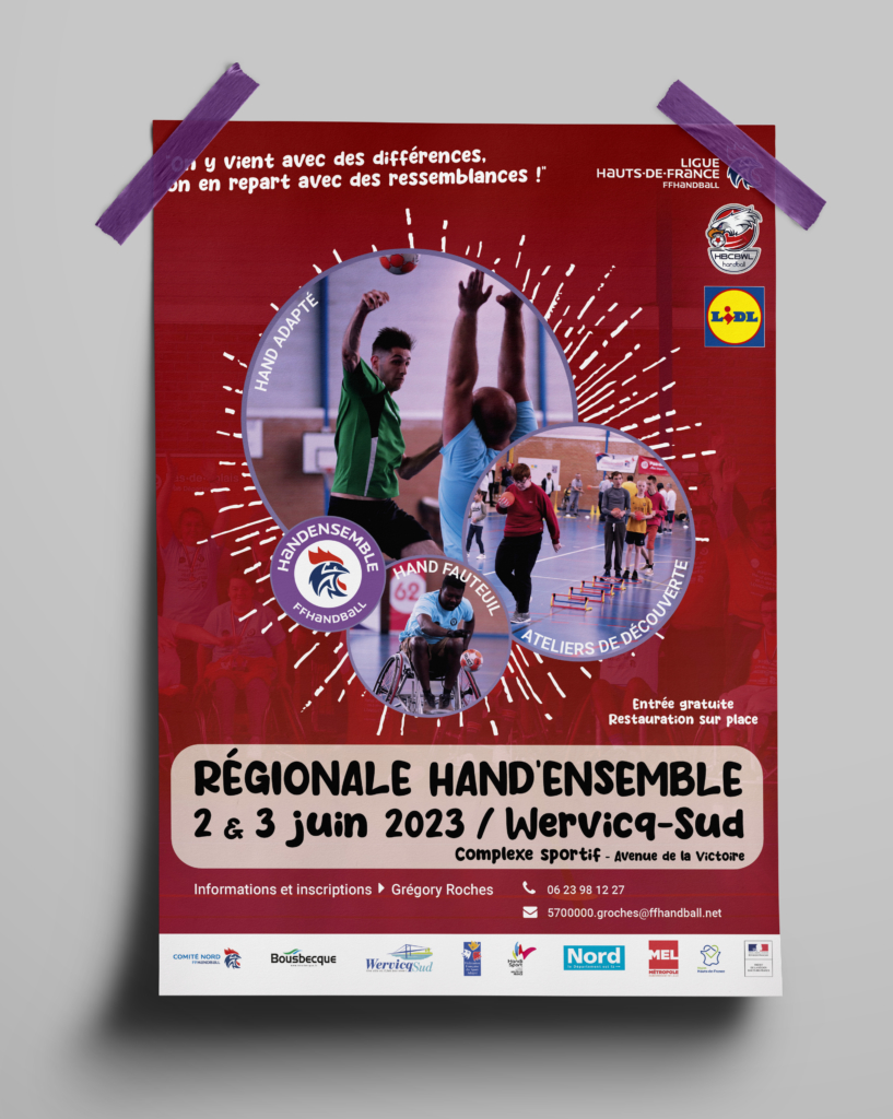 Affiche Regionale Handensemble 2023