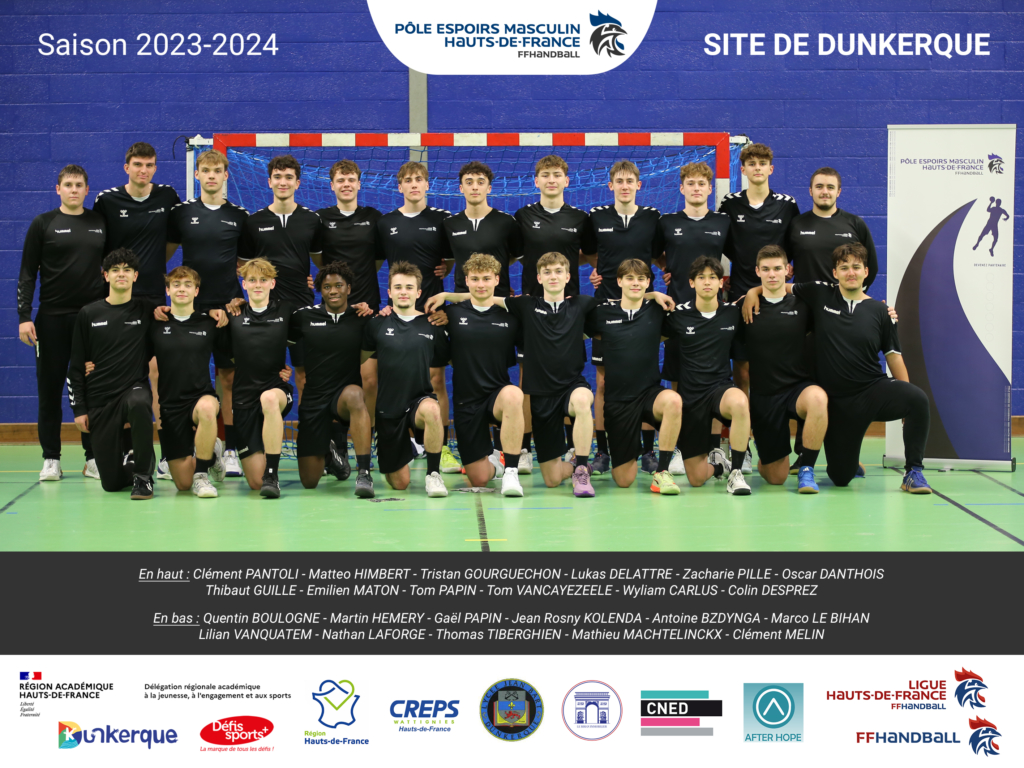 Photo officielle Dunkerque 2023-24
