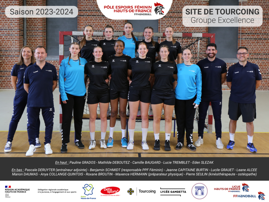 Photo officielle Tourcoing - EXC 2023-24