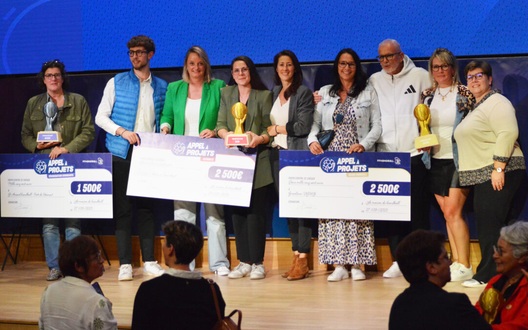 3 lauréats nationaux aux Trophées des Clubs 2025