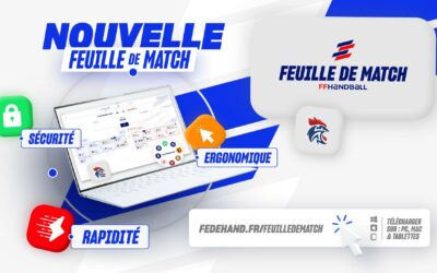 Nouvelle Feuille de Match Electronique