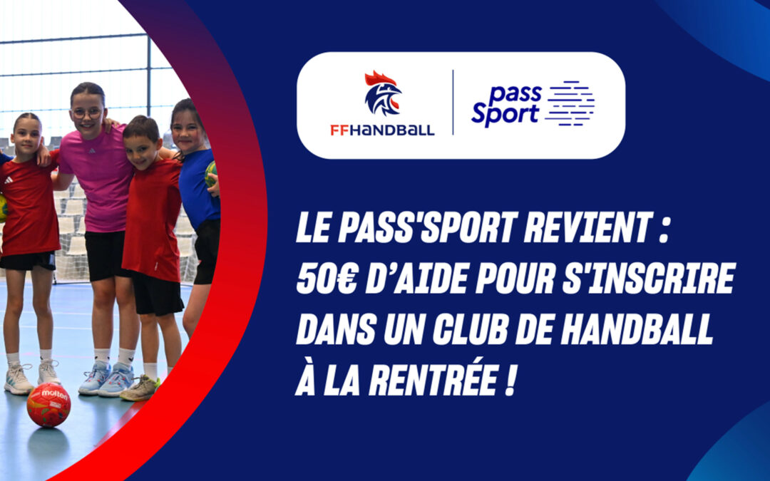 Le Pass’Sport reconduit pour la saison 2026-2027